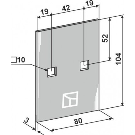 Чистик для полевых катков