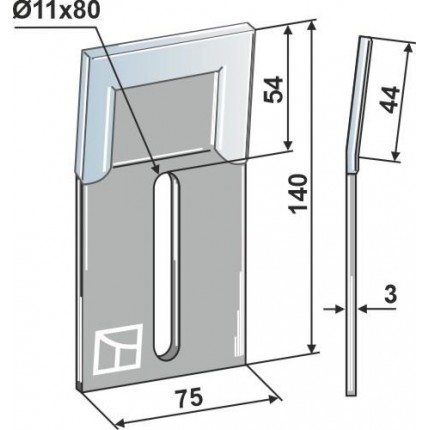 Чистик для полевых катков- DURAFACE