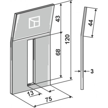 Чистик для полевых катков