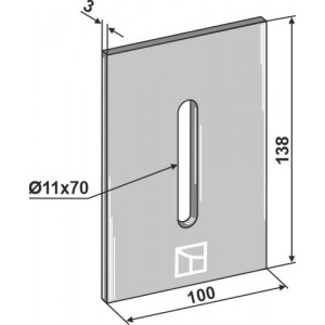 Чистик для полевых катков