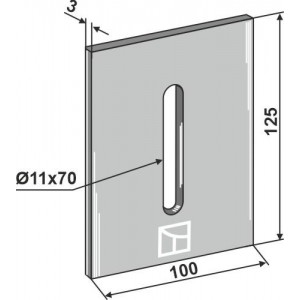 Чистик для полевых катков