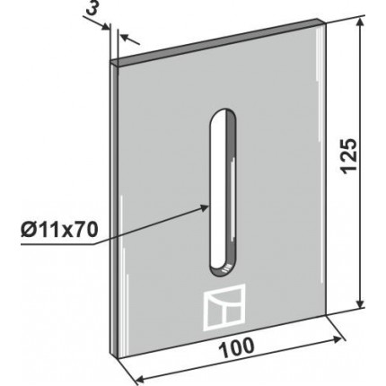 Чистик для полевых катков