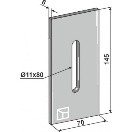 Чистик для полевых катков