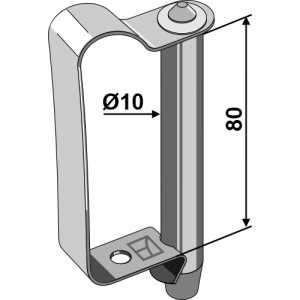 Пружинный шкворень