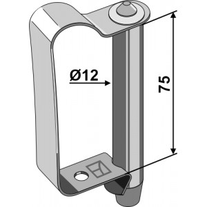 Пружинный шкворень