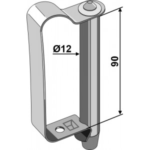 Пружинный шкворень