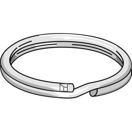 Кольцо для ключей Ø2,5xØ20