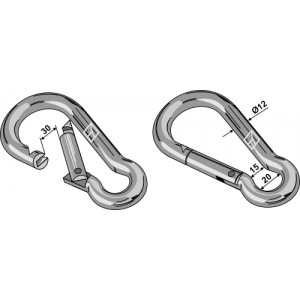 Крюк-карабин