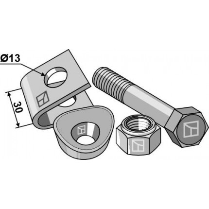 Крепление стойки