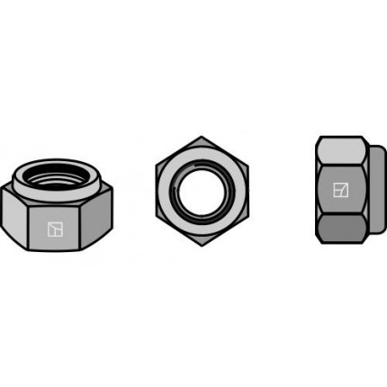 Стопорная гайка - M12x1,75