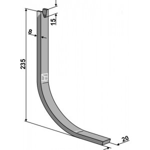 Полоз для глубиномера