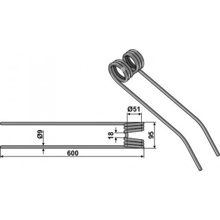 Пружинный зуб