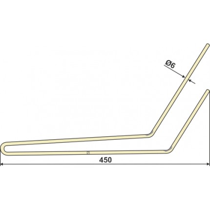 Пружинный зуб