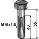 Болт М16х1,5х55 - 10.9