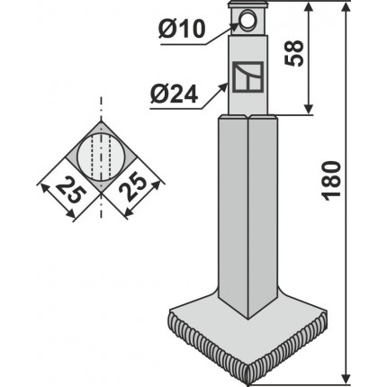 Ротационный зуб