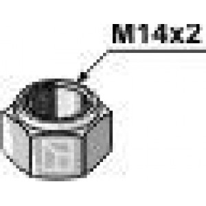 Гайка с нейлостопором М14х2