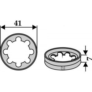 Упорная шайба