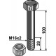 Болт шестигранный М16х2х100 с гайкой