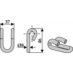 Соединительная серьга