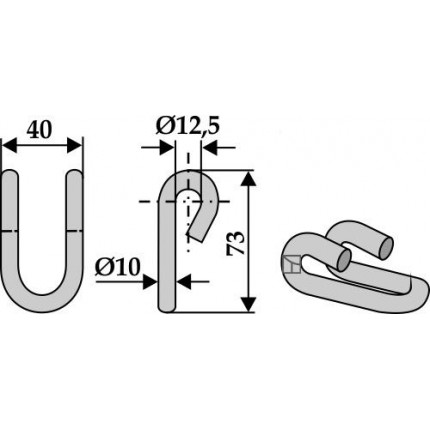 Соединительная серьга