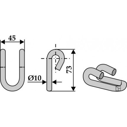 Соединительная серьга