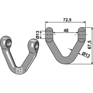 Соединительная серьга