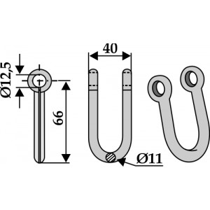 Соединительная серьга