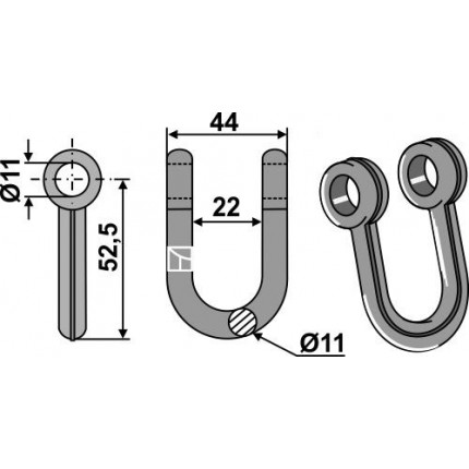 Соединительная серьга