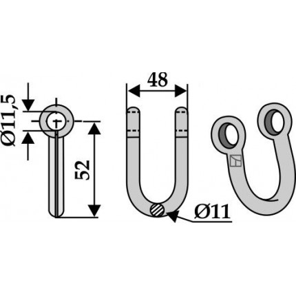 Соединительная серьга