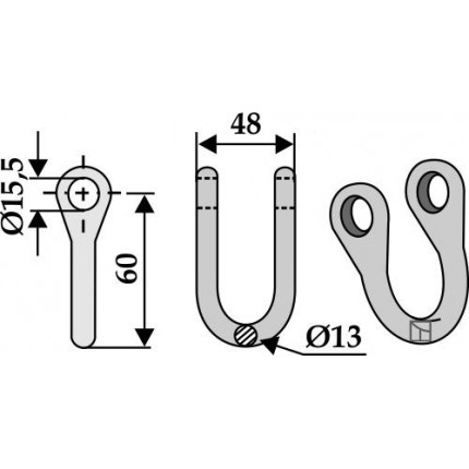 Соединительная серьга