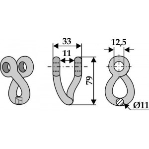 Соединительная серьга