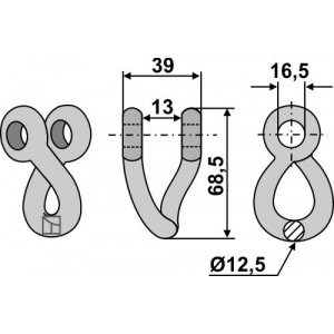 Соединительная серьга
