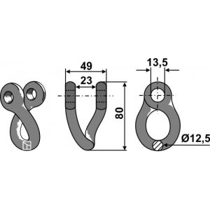 Соединительная серьга