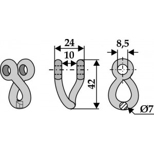 Соединительная серьга