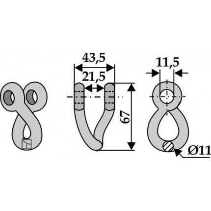 Соединительная серьга