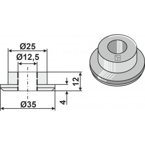 Наружняя втулка
