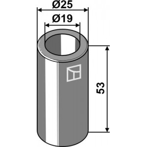 Втулка Ø25x53xØ19