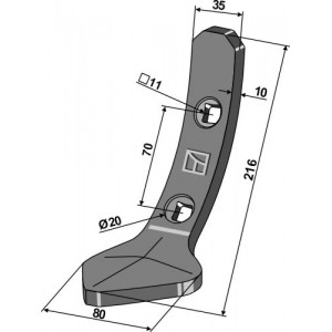 Лапа следорыхлителя