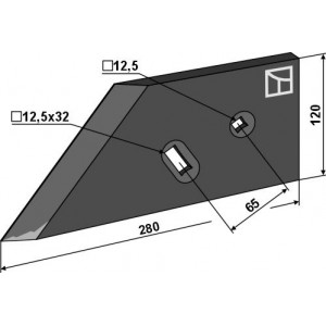Боковое крыло - правое