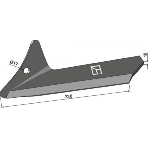 Крыльчатая лапа - левая