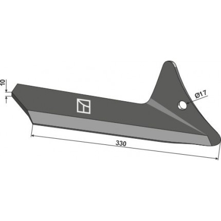 Крыльчатая лапа - правая