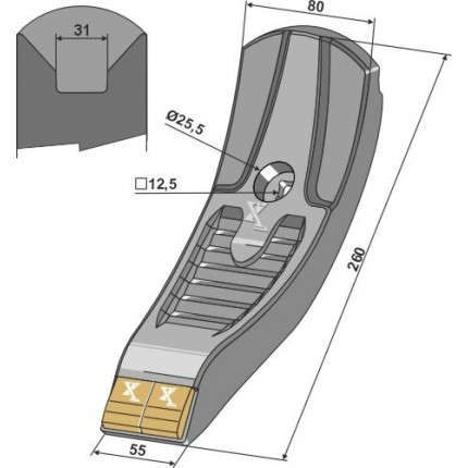 Долото - Карбид
