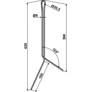 Загортачи Ø9мм