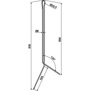 Загортачи Ø9мм
