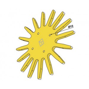 Игольчатое колесо Ø370мм