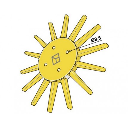Игольчатое колесо Ø290мм