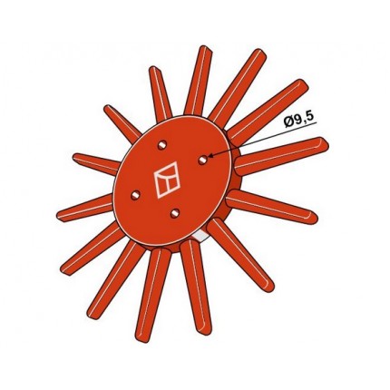 Игольчатое колесо Ø290мм