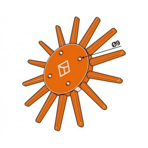 Игольчатое колесо Ø240мм