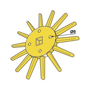 Игольчатое колесо Ø240мм