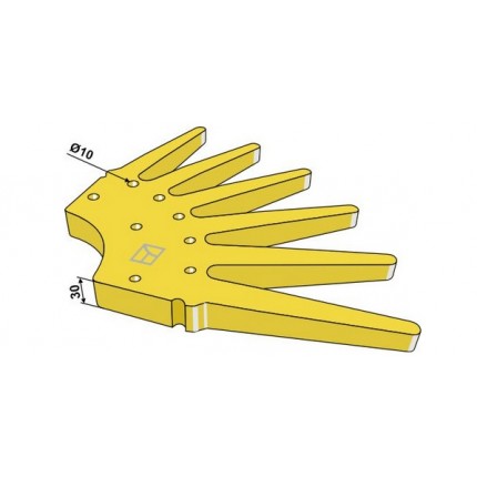 Игольчатое колесо Ø700мм